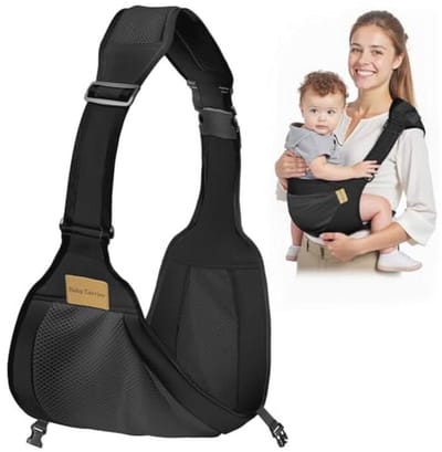 Draagzak Baby - Draagband Baby - Baby Dragen - Ergonomisch M - Tot 25 kg - Zwart
