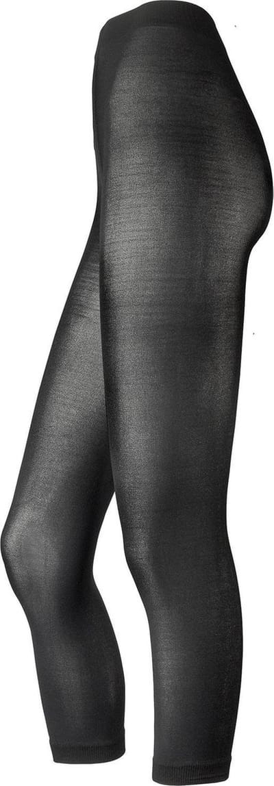 Papillon Panty Zonder Voet Zwart Microfiber Maat Xs