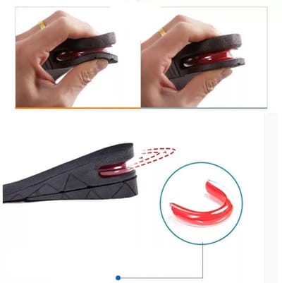 Verhogende inlegzolen - hakverhoger - schoenverhoging - inlegzolen - Hakverhoging - tot 5cm