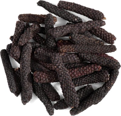 Lange Peper Bio Peperkorrels Geheel - Piper Longum Zwarte Peperkorrels - 350 gram