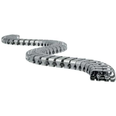 Bachmann Kabelbrug 930.031 Kunststof Zilver 1000 mm Inhoud: 1 stuk(s)