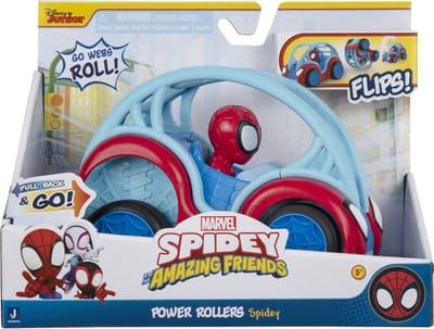 Spidey and his Amazing Friends & Friends Power Roller Vevicle Actiefiguren en superhelden