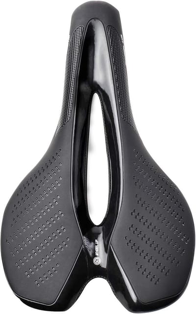 Fietszadel Kussen - Fietszadelhoes - Comfortabel Fietsen - Ergonomisch Ontwerp - 344 G - Zwart