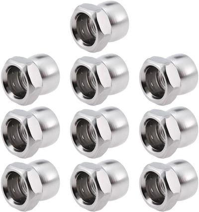 Dailygoods - RVS Moer M6 Anti Diefstal Beveiliging voor Buitenapparatuur