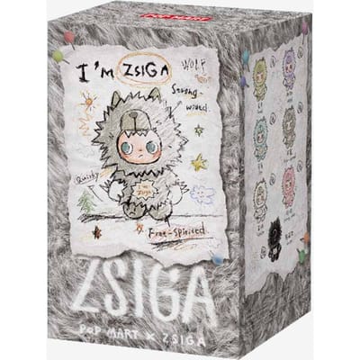 POP MART ZSIGA Ik ben Zsiga Serie - Vinyl Pluche Hanger Blind Box