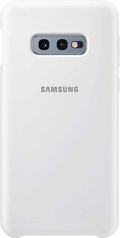 Samsung silicone cover - wit - voor Samsung Galaxy S10e