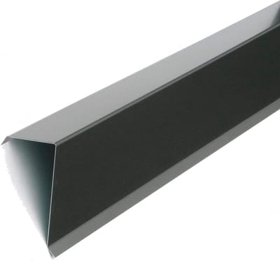 Aluminium Hoekprofiel Dakrandplaat RAL 7016 Grijs Antraciet voor Plat en Steil Dak