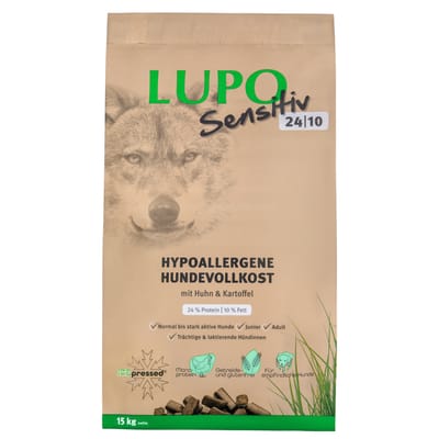 15kg Lupo Sensitiv 24/10 Hondenvoer