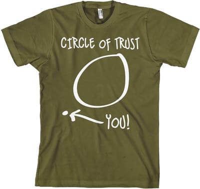 Hybris Circle Of Trust T-shirt olijfgroen
