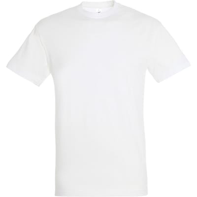 SOLS Heren Regent T-Shirt met korte mouwen (Wit)