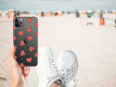 Apple iPhone 11 Pro Max TPU bumper Hearts