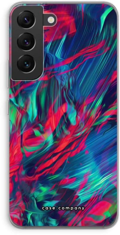 Case Company® - Hoesje geschikt voor Samsung Galaxy S22 hoesje - Pilgrims Of The Sea - Soft Cover Telefoonhoesje - Bescherming aan alle Kanten en Schermrand