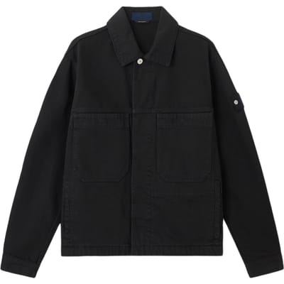 Stone Island Effen Kleur Patroon Patch Lange Mouwen Jas Heren jassen L1S144100006S0J24V0029 L black
