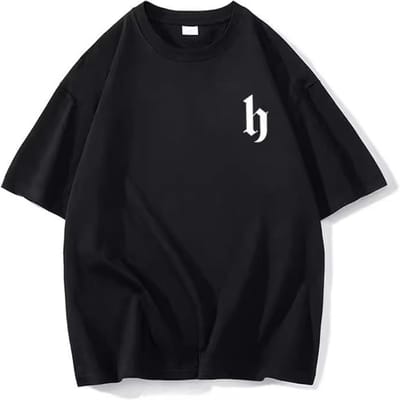 Puur Katoen Trendy Merk Kortmouwig T-shirt Heren Zomer Los Grote Maat Ronde Hals Veelzijdig Bedrukt Basis T-shirt 3XL