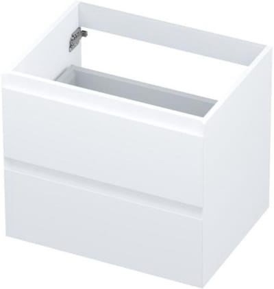 INK - Onderkast 2 Laden Greeploos Gelakt - 600x450x520 Mm - Mat Wit