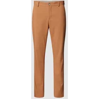 Slim fit pantalon in effen design, model 'LIAM'