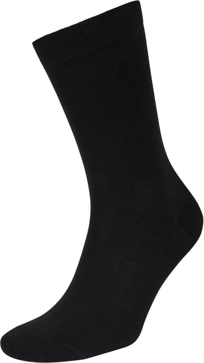 10CEL 6 paar hoge sokken zwart 35-38 gemaakt van TENCEL™ Lyocell