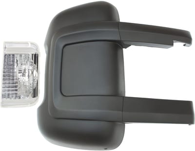 M MODECAR - Buitenspiegelbehuizing - Fiat Ducato - Rechterkant - Lange Arm - Wit Richtingsaanwijzer