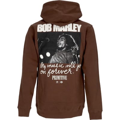 Forever Hoodie X Bob Marley Bruine herenhoodie