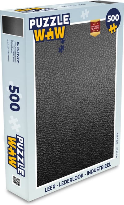 Puzzel Leer - Lederlook - Industrieel - Legpuzzel - Puzzel 500 stukjes