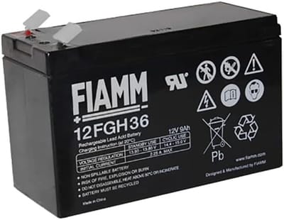 Loodaccu - Oplaadbare Batterij - Noodstroom Toepassingen - Onderhoudsvrij AGM - 15x6.5x9.4 cm