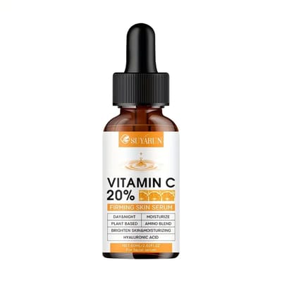 SUYARUN 20% Vitamine C Verhelderend Serum met Niacinamide, Ceramiden & Peptiden - 48U Hydratatie, 60 ml
