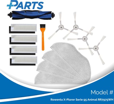 Rowenta X-Plorer Serie 95 Animal RR7975WH Onderhoudsset (Plus.Parts® alternatief voor ZR793000)