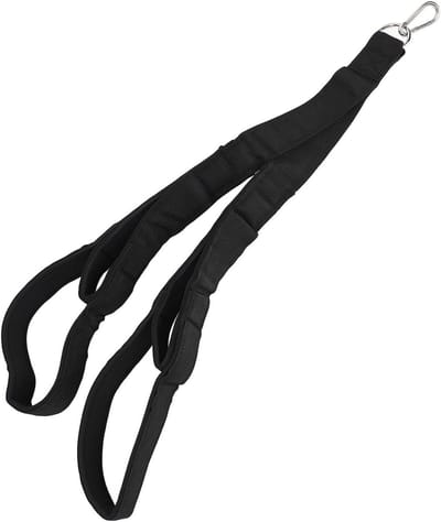 Fitness Touw - Trainingskabel - Bovenlichaam Training - Ergonomische Handgrepen - 18 x 17 x 5 cm - Zwart