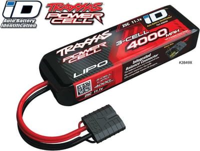 Traxxas LiPo zenderaccu 11.1 V 4000 mAh Aantal cellen: 3 25 C Softcase Traxxas iD