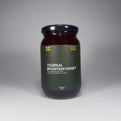 Natuurlijke Toubkal Berghoning 500 gram - Natural Toubkal Mountain Honey 500 gram - Broodbeleg