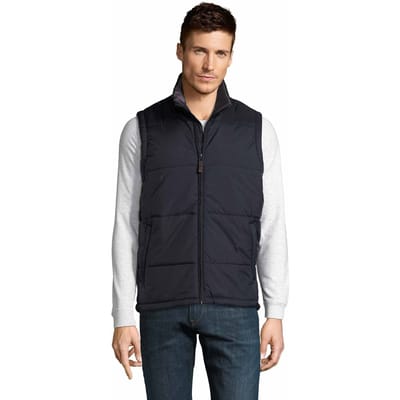 SOLS Warm Unisex Gewatteerd Bodywarmer Jasje (Marine)