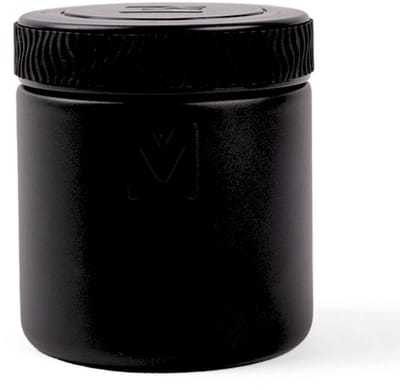 MontiiCo thermos voedselpot 400ml - voor warm en koud eten - Midnight zwart