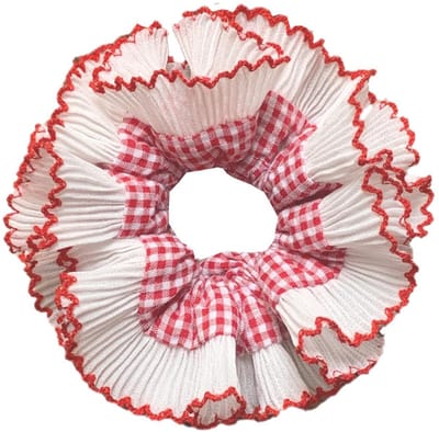Dailygoods - Oversized Haar Scrunchies Multilayer Kant Haar Scrunchy Elastische Haarstukken Haar Touw Lady Haar Decoraties