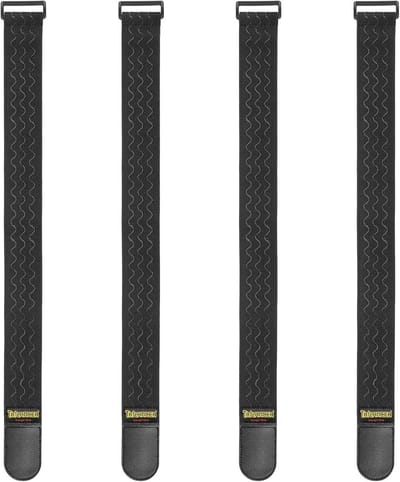 Elastische Antislip Riemen 61 cm - Multifunctionele Bindriemen voor Snoeren, Fiets, Kamperen en Meer (4 Stuks)