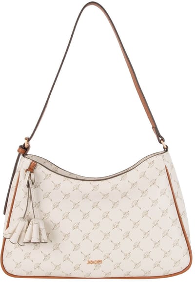 JOOP! schoudertas Cortina 1.0 Xara Hobo Cream White crème