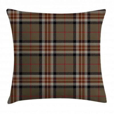 ABAKUHAUS Kussenhoes Geometrisch – 60x60 cm – Dubbelzijdig bedrukt, Rits