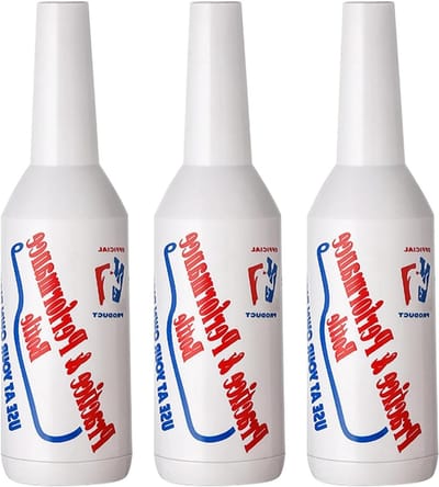 Set van 3 Flair Bottles voor Cocktail Shakers - 750ml Plastic Oefenflessen voor Bartenders en Bartraining