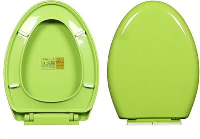 Langwerpige Toiletbril - Zachte Sluiting - Badkamer Upgrade - Quick Release - 45 x 36.1 cm - Blauw