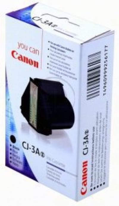 Canon CJ-3A II inktcartridge 1 stuk(s) Origineel Normaal rendement Zwart