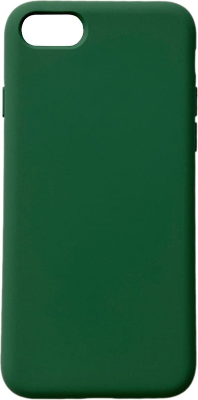 Casemania Hoesje Geschikt voor Apple iPhone 7/8 - Donker Groen - Extra Stevig Siliconen Back Cover