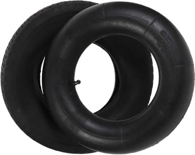 Kruiwagen Binnenbanden - Tuinkar Banden - Transport Hulpmiddelen - Stevig Rubber Materiaal - 4.80/4.00-8 - Zwart