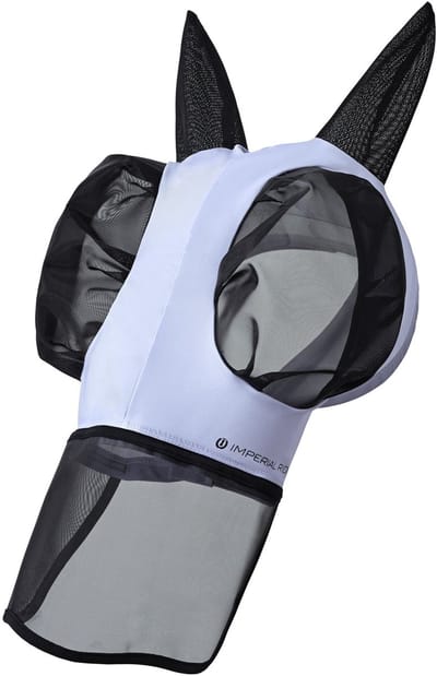Imperial Riding - Vliegenmasker met Neus IRHTrail Ride - Wisteria - Maat Full