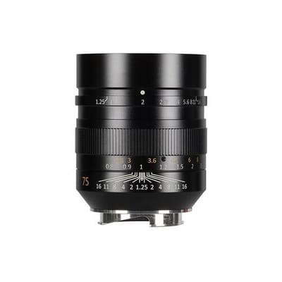 7Artisans M 75mm f/1.25 II  Leica M