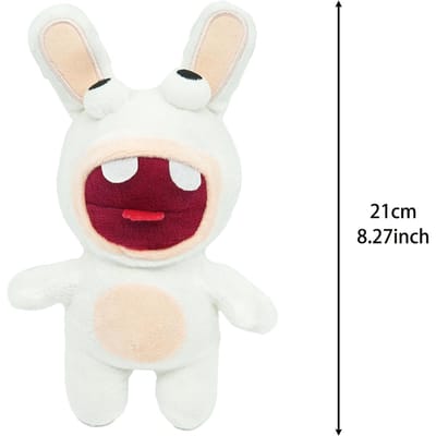 Treasuringu 21cm Konijn Pluche Speelgoed Gek Konijn Knuffelpop Schattige Dieren Spel Knuffels Verjaardagscadeau