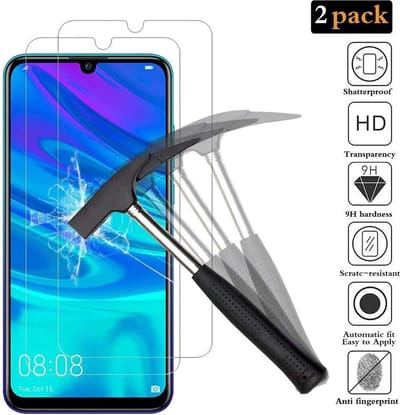 Screenprotector Geschikt voor: Huawei P Smart 2020 / Huawei P Smart 2019 Screen Protector [2-Pack] Tempered Glas