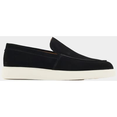 Melik Tulip Donkerblauw Suede Instappers Blauw Suede Heren - Blauw - 41