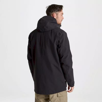 Craghoppers Unisex Adult Pro Stretch Waterdicht Jasje (Zwart)
