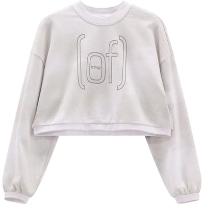 Korte fleece sweatshirt dames CMP