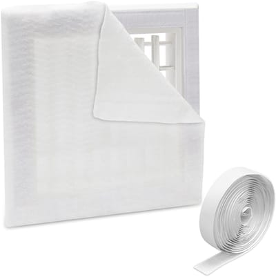 Dailygoods - 20" x 117" MERV 13 gesneden om te passen luchtfiltermateriaal, 16Ft² luchtfilter met 125" tape voor stofcontrole zo klein als 0,3 micron