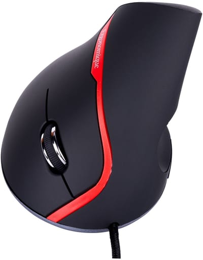 ErgoMouse Fox 8856 - Verticale computermuis - met draad - ergonomisch